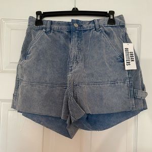 NEW BDG High-rise Navy Carpenter Shorts - Size 29
